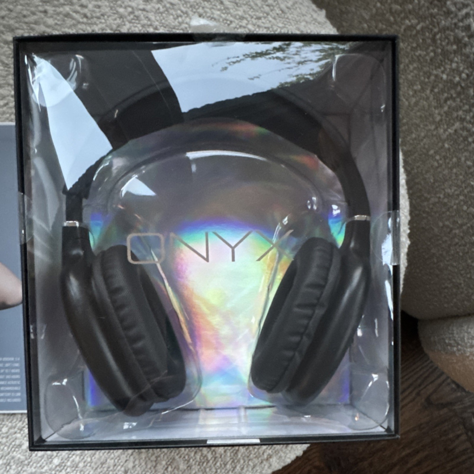 Tech Ave Onyx Wireless Bluetooth Headphones Black Noise Isolation Ultra Bass