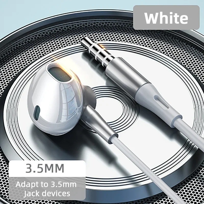 For Samsung HiFi Bass Stereo Earphones USB-C 3.5mm Wired Headphones