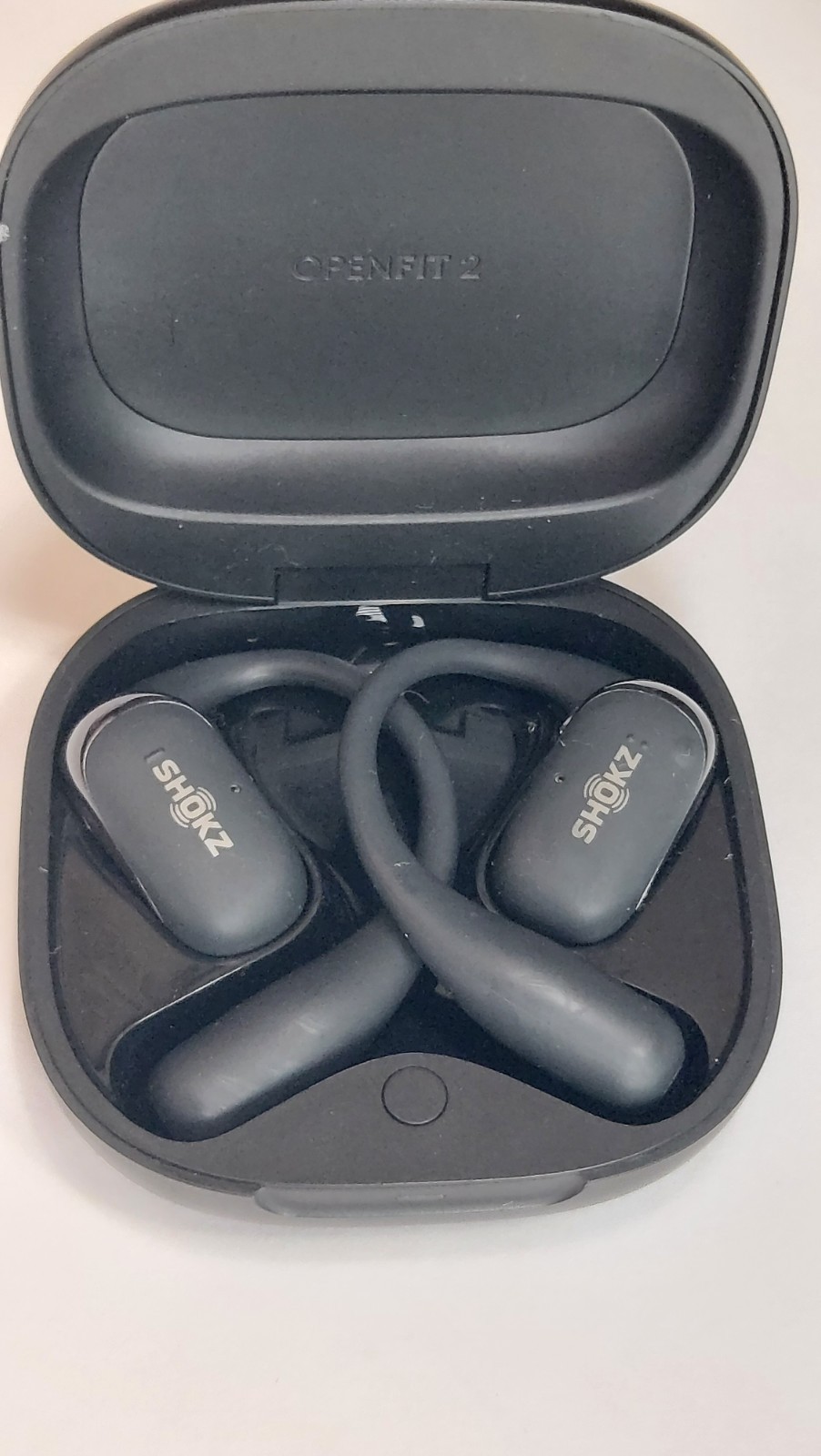 Shokz T920-ST-BK-US OpenFit 2 True Wireless Bluetooth Earbuds – Black (Pls Read)