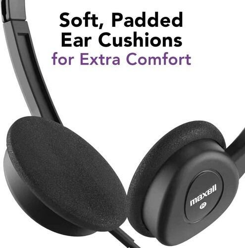 Maxell HP-101 USB-C Wired Headphone with MIC Black [New Headphone]