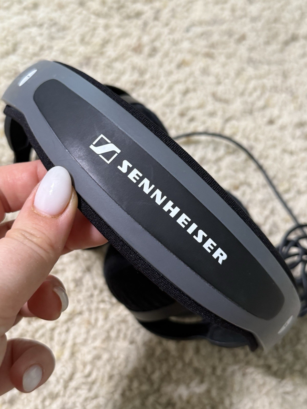 Sennheiser HD 500A Wired Over Ear Headphones Vintage Stereo Headset