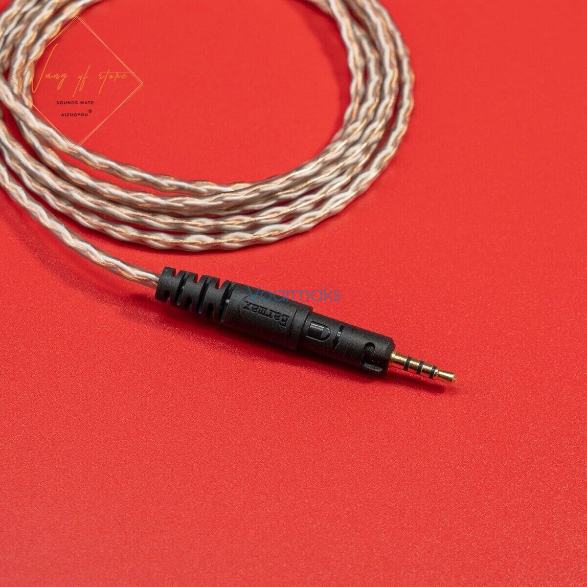 6N Hifi 4.4mm 2.5mm Cable For Audio Technica ATH M50x M40x M70x M60X Headphone