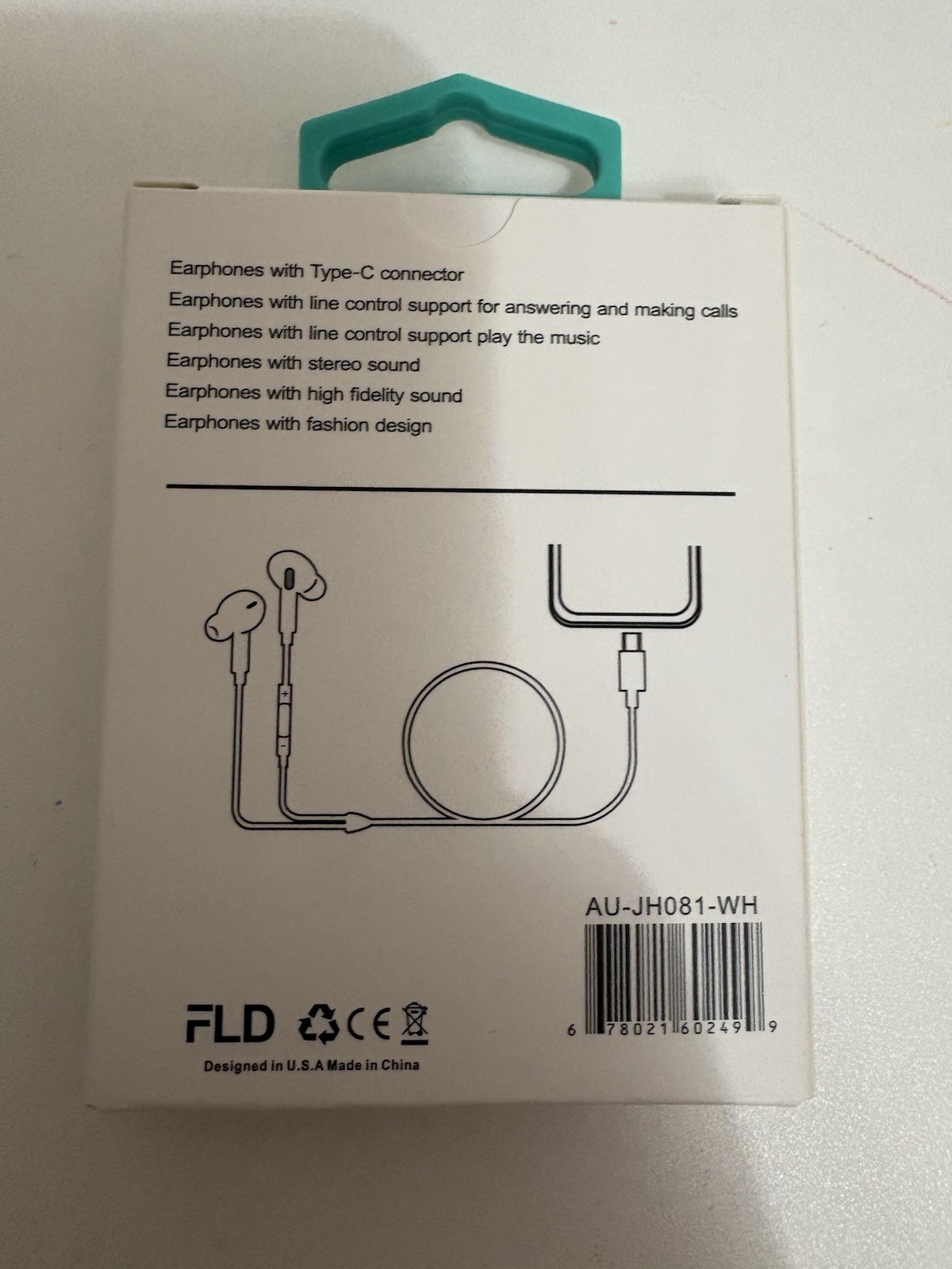 Type C Earphones Wired