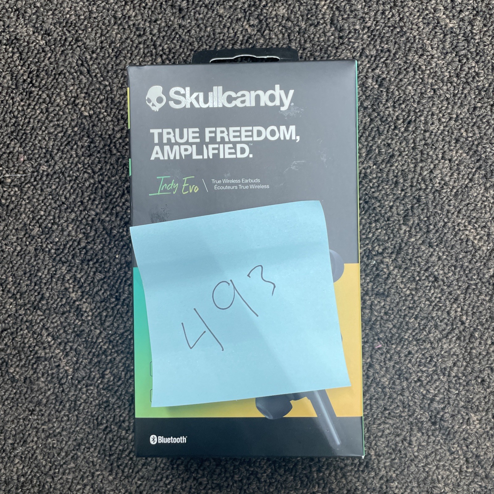 Skullcandy Indy Evo True Wireless Bluetooth Headphones Black (S2IVW-N740)