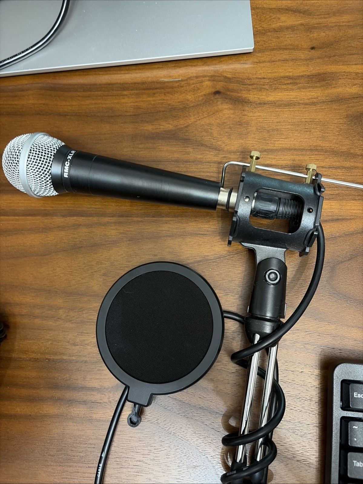 Rockville PRO-M50 Studio Stereo Headphones & RMC- XLR Microphon