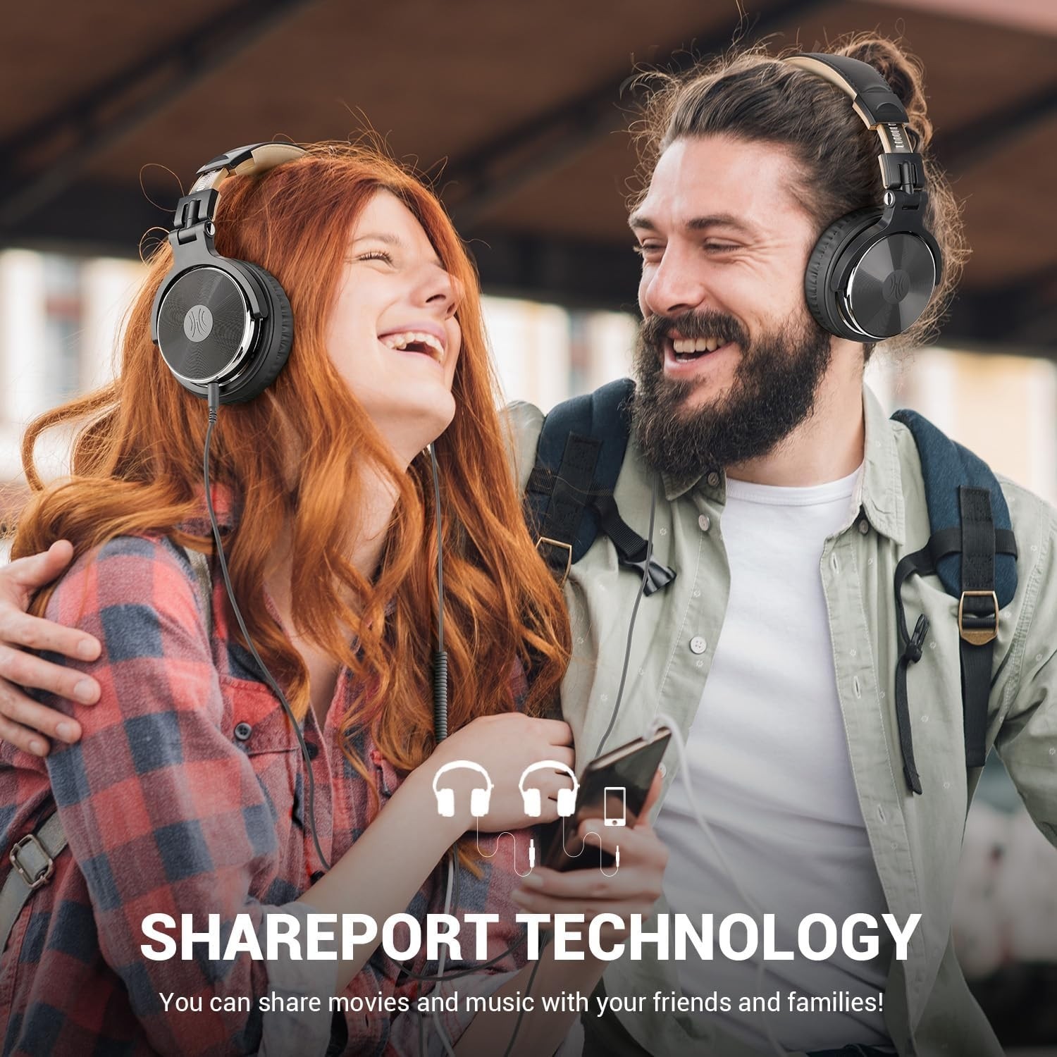 Audifonos Profesionales Auriculares Para DJ Headphone Professional Cielo Azul US