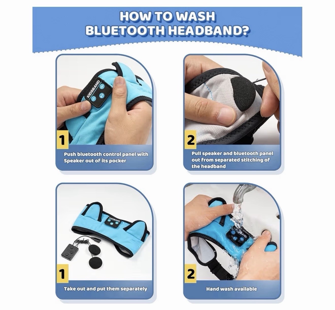 Kids Headphones, Bluetooth Headphones for Kids with Adjustable Headband, 3.5 MM