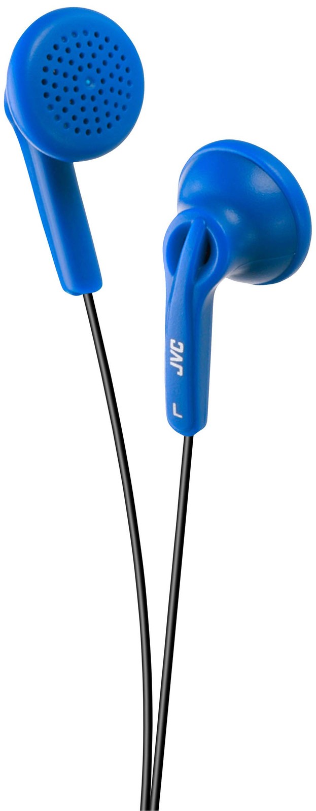 JVC HAF12A Earbud Headphones – Blue 1 Count (Pack of 1),