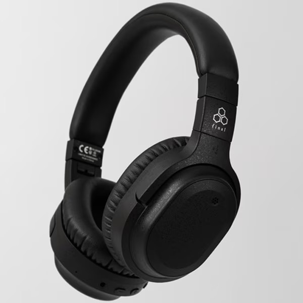 final UX3000 SV Wireless Noise Cancelling Headphones Bluetooth Black FI-UX3SDPL