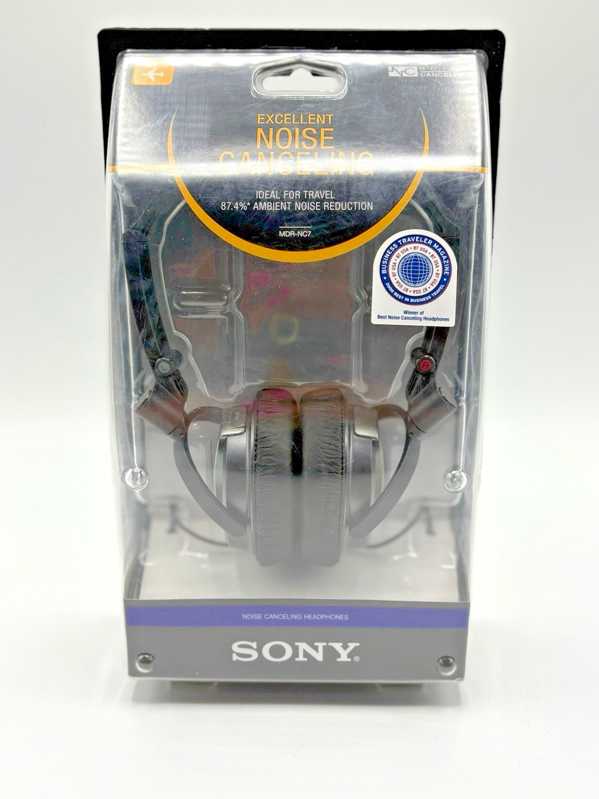 Sony MDR-NC7 Noise Canceling Headphones Foldable Over Ear 3.5mm (M)
