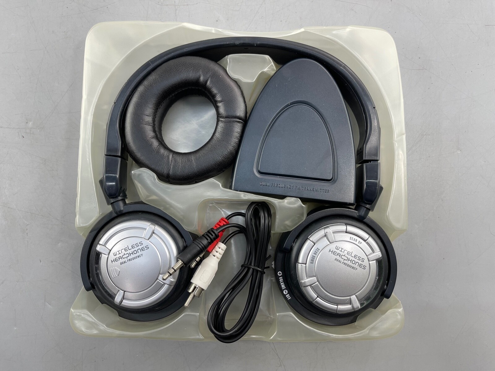 OneWorld Dual FM Frequency Wireless Headphones – SEALED IN BOX