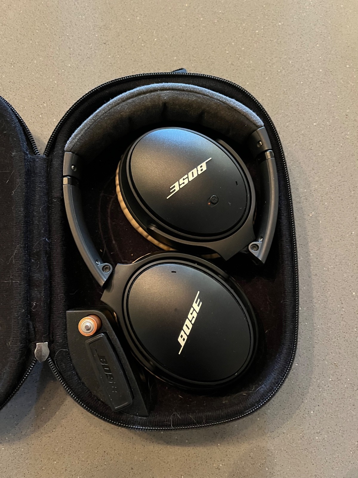 Bose QuietComfort 25 QC25 Noise Cancelling Headphones Gold Limited Edition