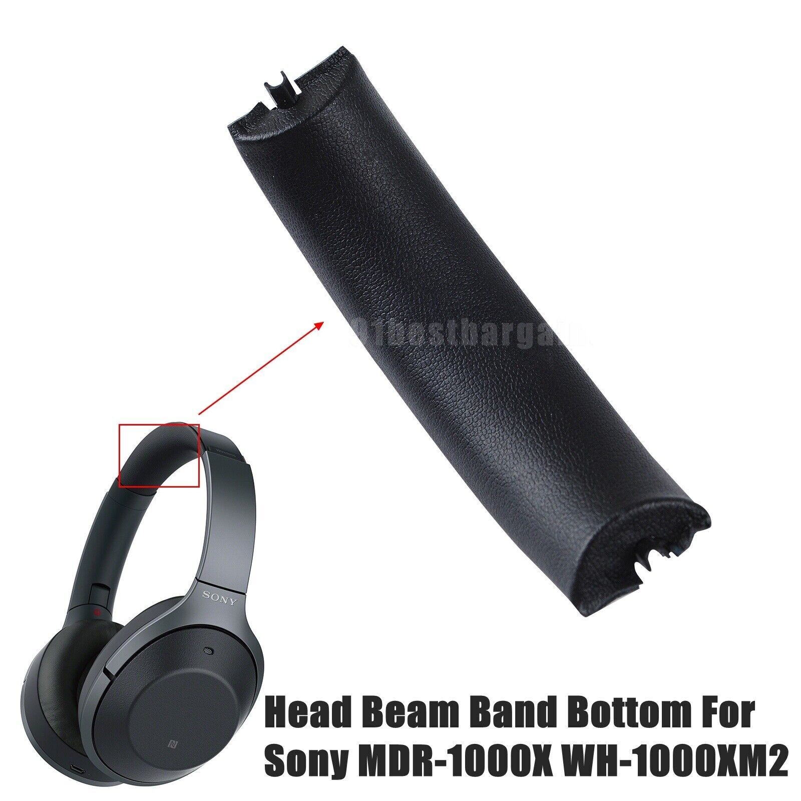 Headband Pad Cushion Part for Sony WH-1000XM2 MDR-1000X Headphones Head Beam