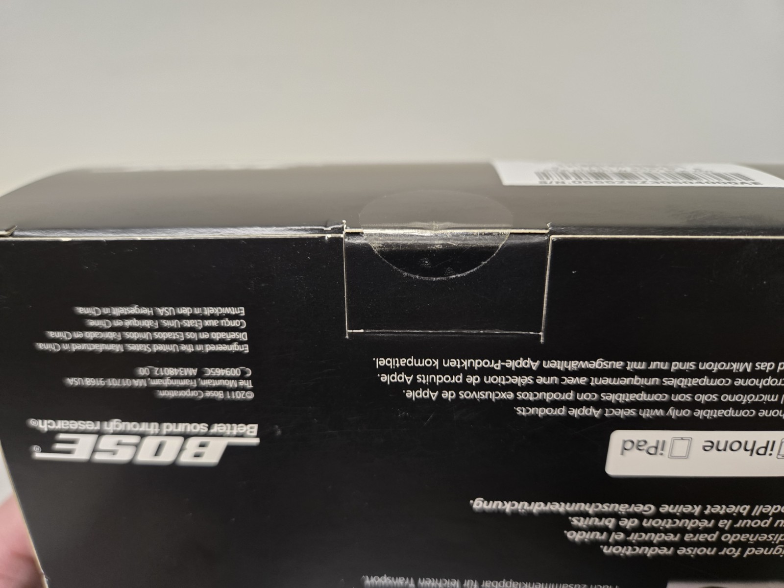 Bose OE2i Wired Headphones w/ Remote & Microphone + Carrying Case – NEW!!!