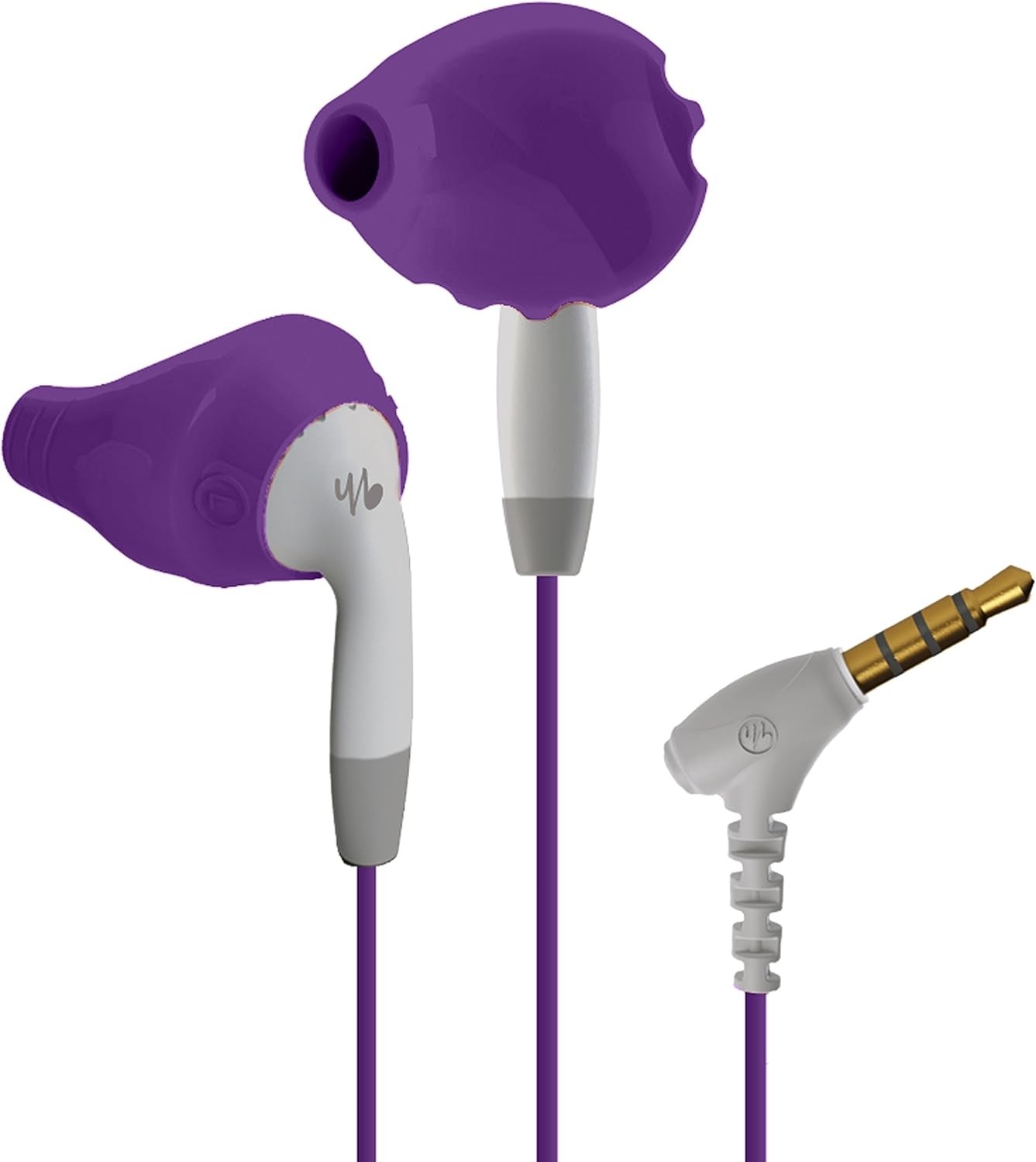Yurbuds Inspire Female Performance-Fit Sports In-Ear Headphones Purple/White