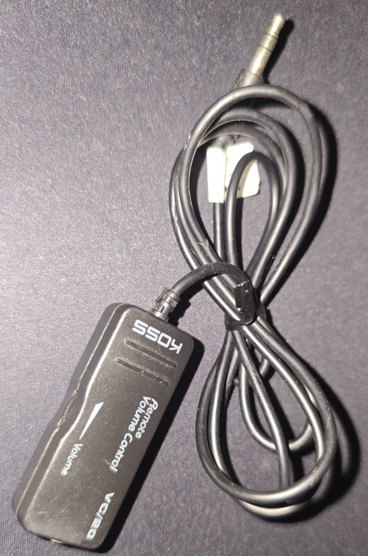 Koss VC20 In Line Headphone Volume Control for iPod MP3 VC-20 – USED