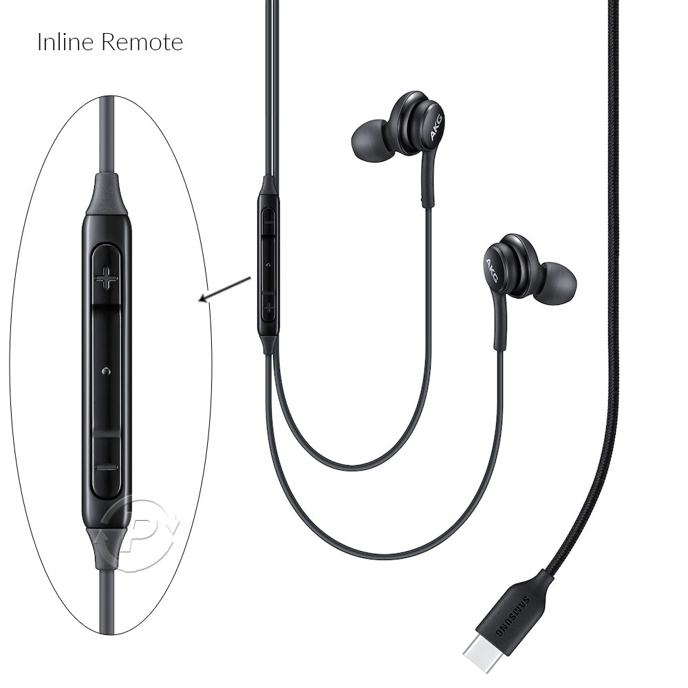 Genuine AKG Samsung Type-C Earphone EO-IC100 USB-C In-Ear Headphone w/MIC Remote