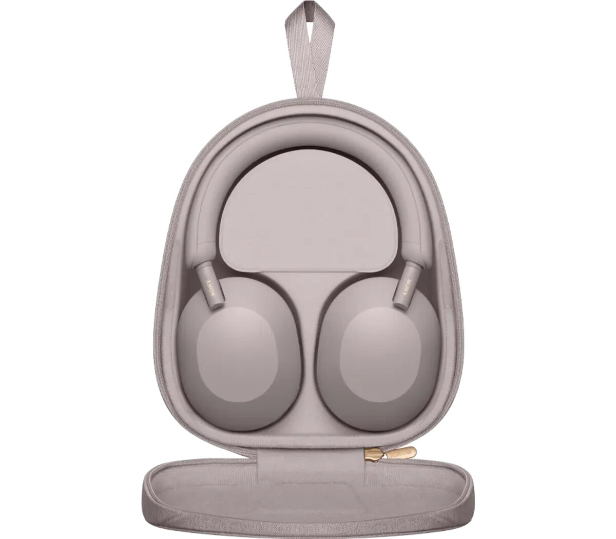 Sony WH-1000XM5 Wireless Noise Canceling Over-Ear Headphones Smoky Pink