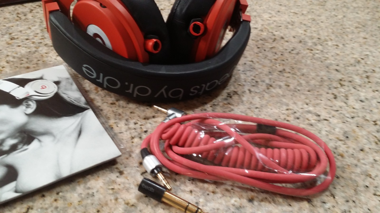 Beats by Dr. Dre Pro Beats Over the Ear Headphones Red edition
