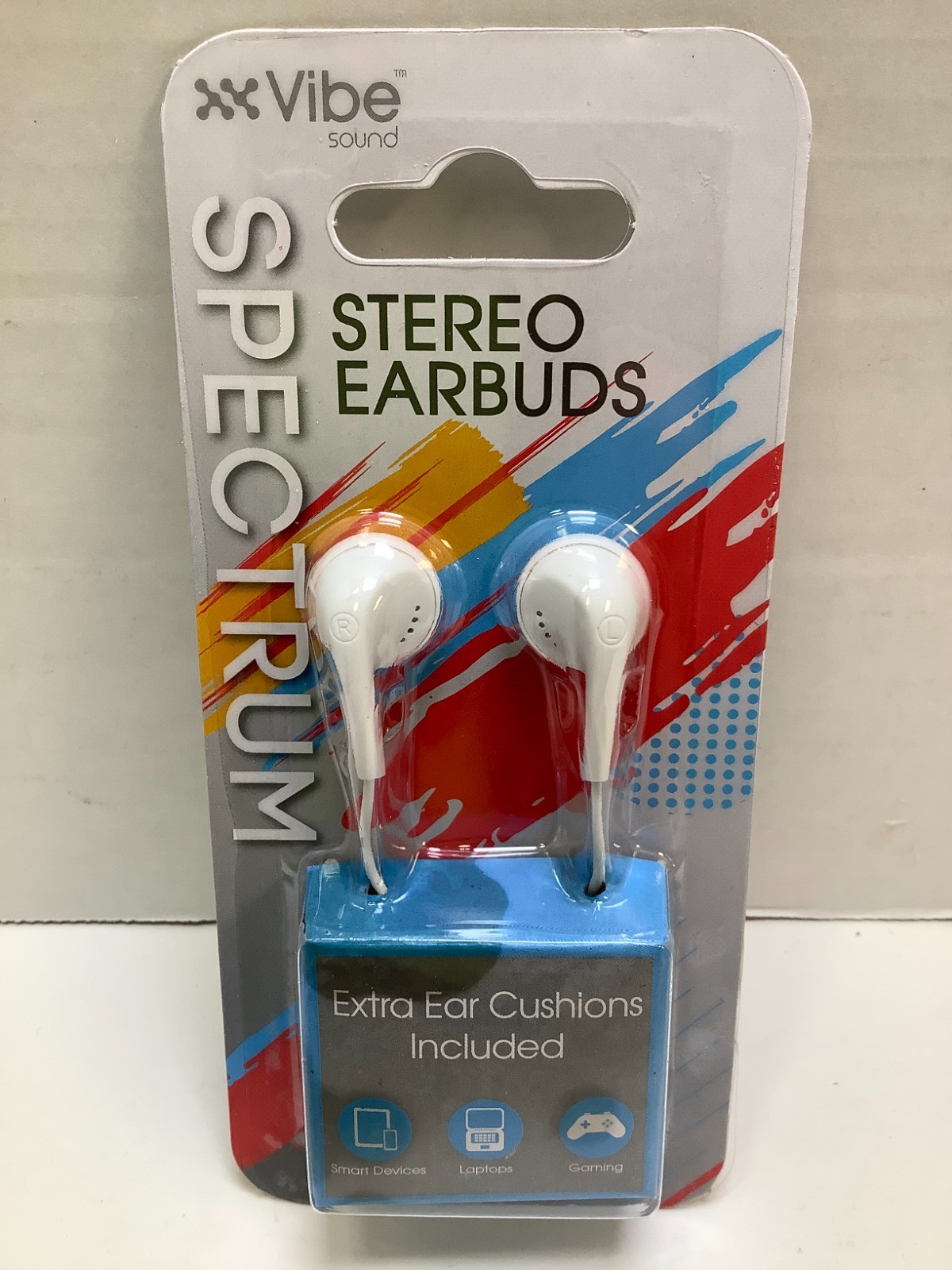 Vibe Sound Stereo Earbuds, Assorted Colors, Lot of 8, Free Shipping!!!