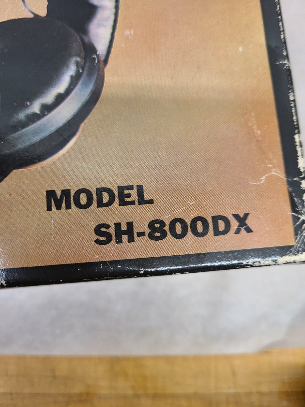Vintage Rystl SH-800DX Stereo Headphones Wired Over-Ear Taiwan 8 Ohm