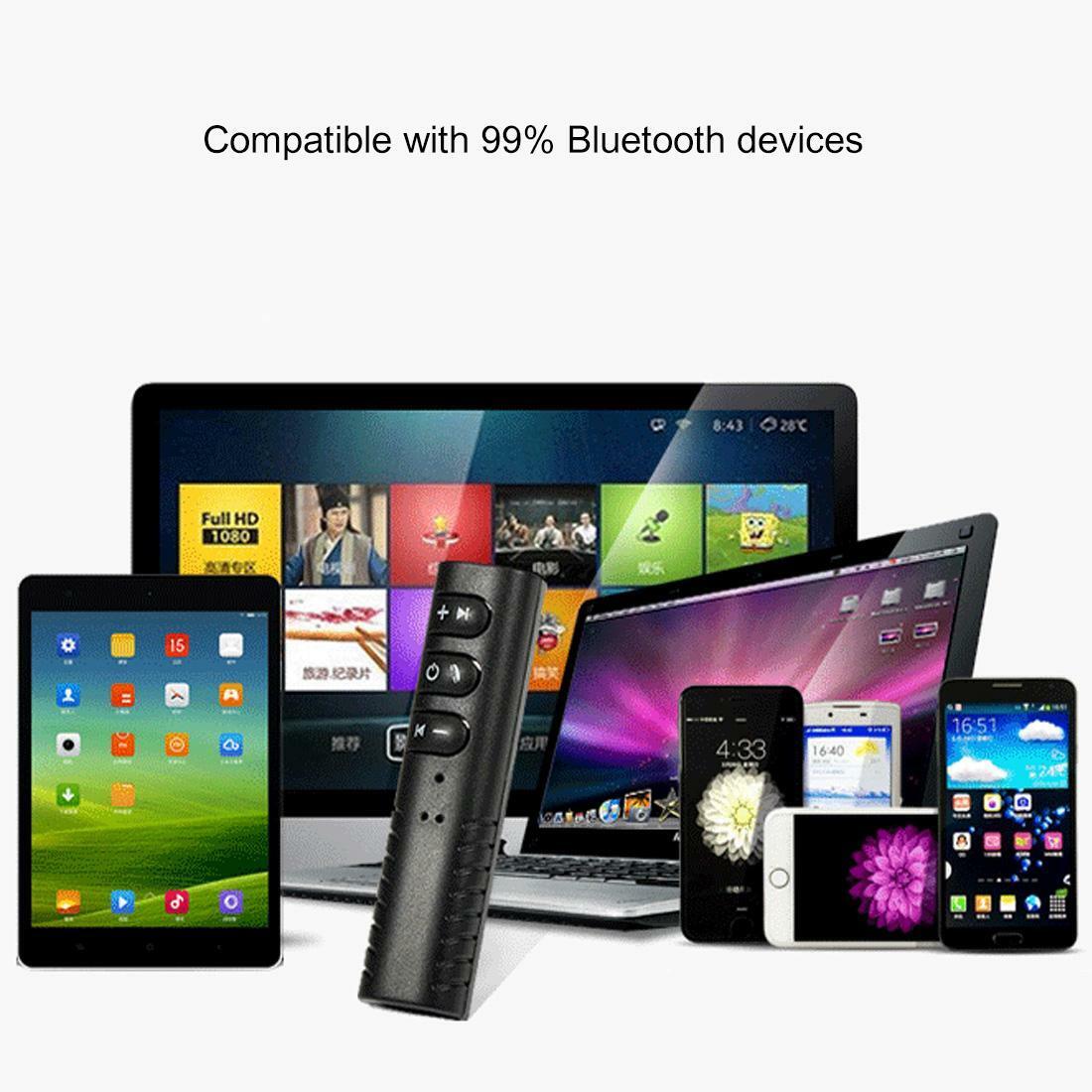 RECEIVER BLUETOOTH dongle adapter audio aux cable stereo for headset headphones