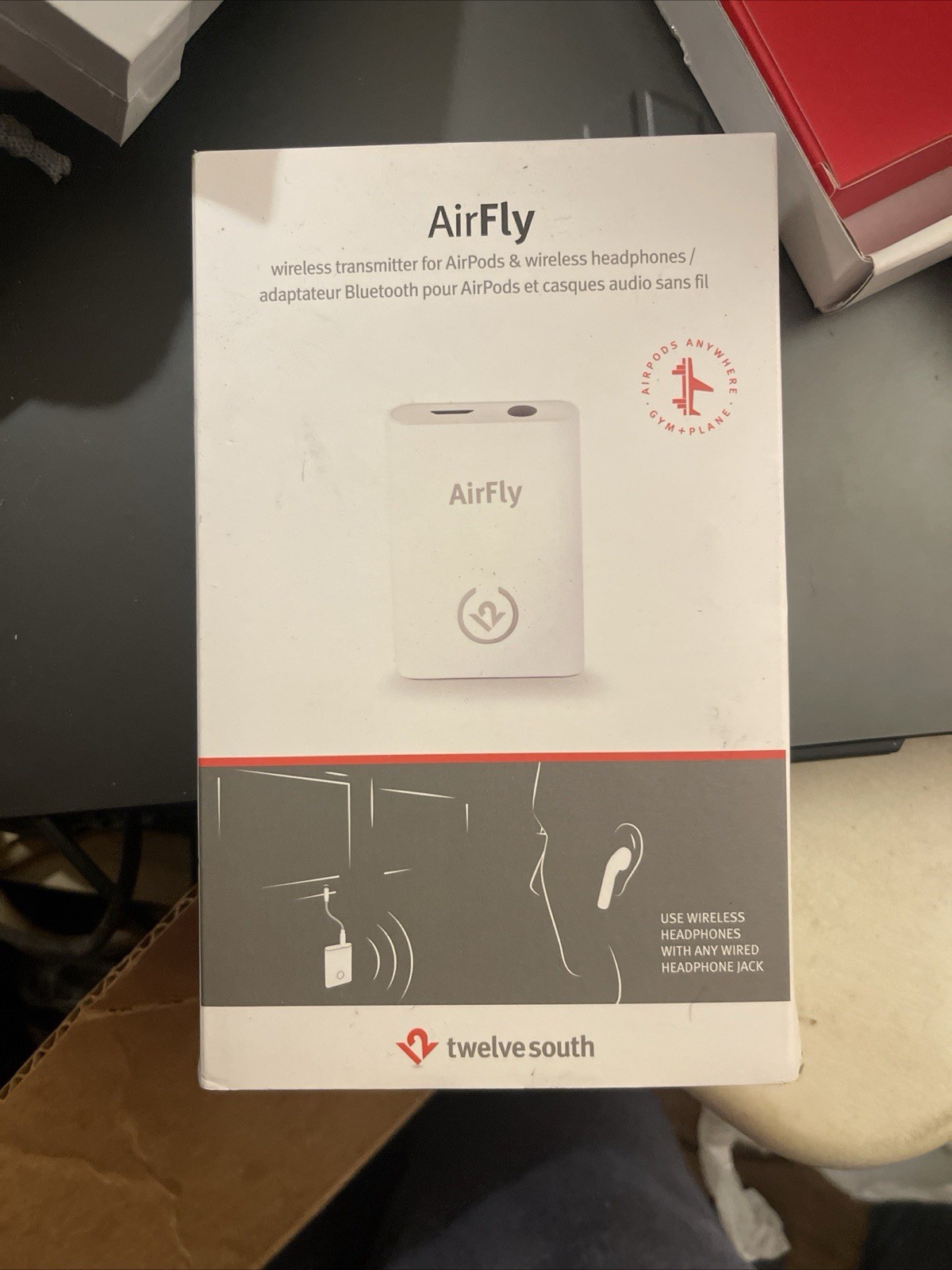 Twelve South AirFly Wireless Bluetooth Adapter For the Gym or Airplane Gen 1