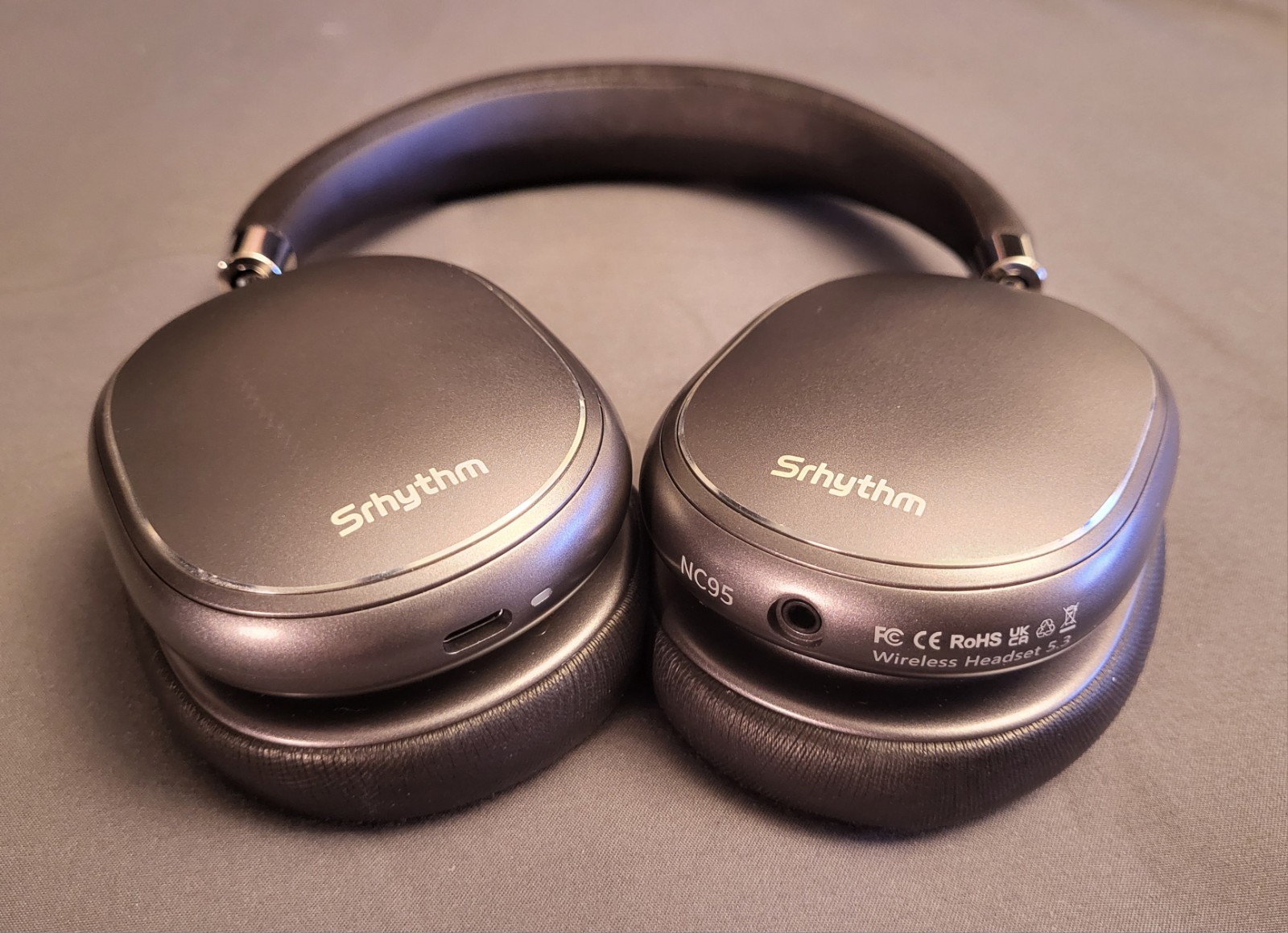 Srhythm NiceComfort 95 Hybrid Noise Cancelling Headphones