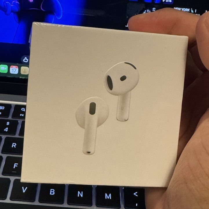 Apple AirPods 4 Active Noise Cancellation ANC White Bluetooth USB-C MXP93CH/A