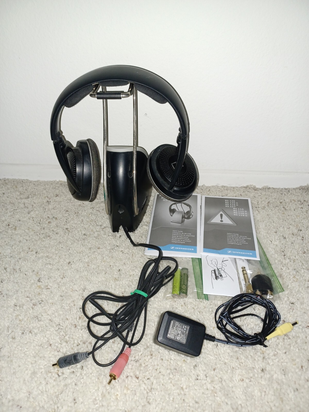 Sennheiser RS 120 On-Ear Wireless Stereo Headphone Headset System