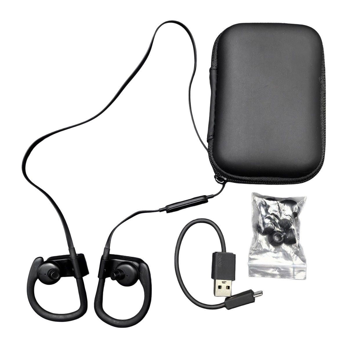 Beats by Dr. Dre Powerbeats3 Wireless Headphones In-Ear Bluetooth Earbuds Black