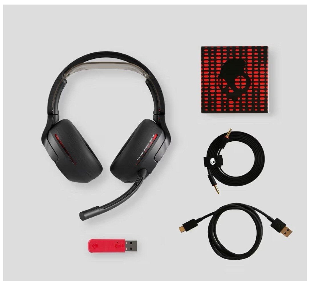 Skullcandy Crusher PLYR 720 Wireless Gaming Headset W/ THX Audio S6PCW .A2