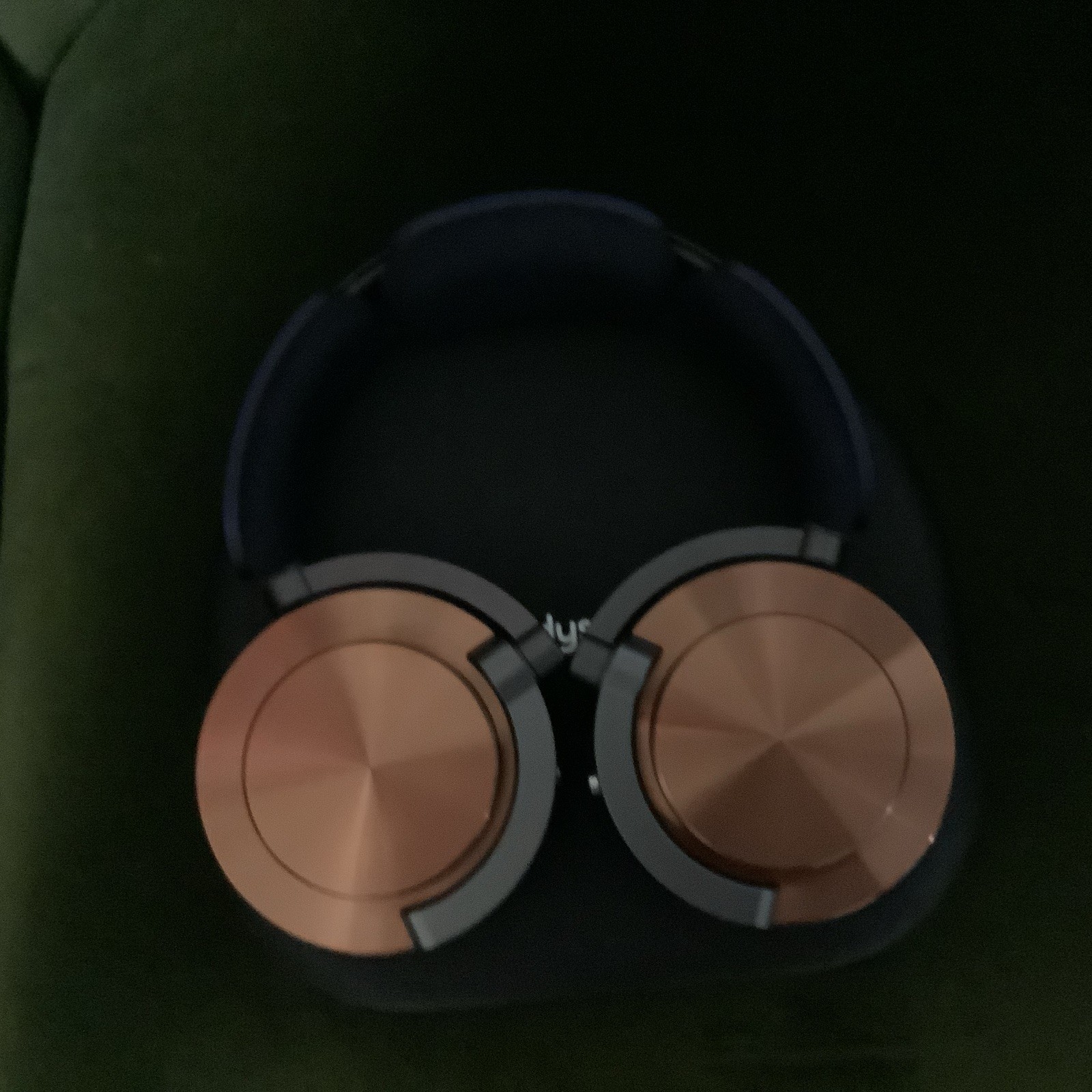 Dyson OnTrac Bluetooth Headphones CNC Copper Noise Canceling With Case and Cable