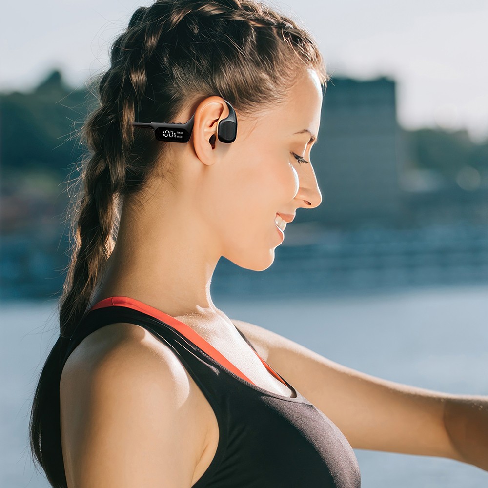 Mpow Swimming headphone Wireless Open Earphone Bluetooth 5.4 for Running Cycling