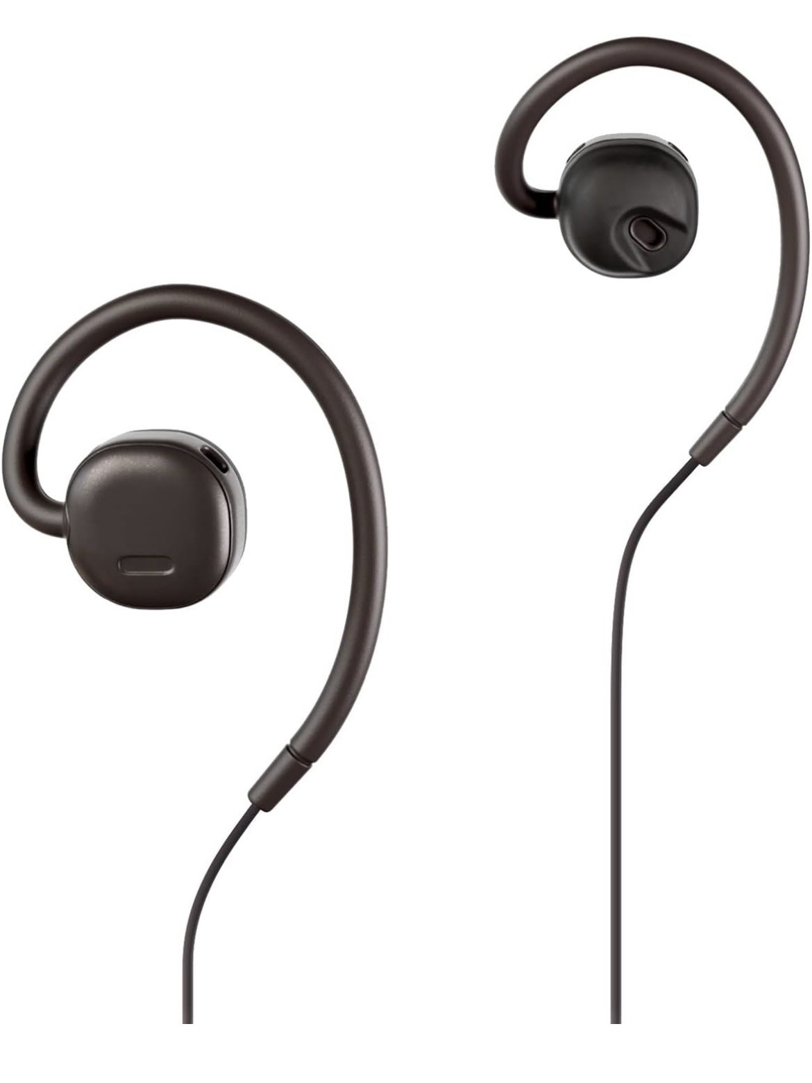 NTT sonority Wired On-ear Speakers Earbuds with PSZ Technology MWE001 Dark brown