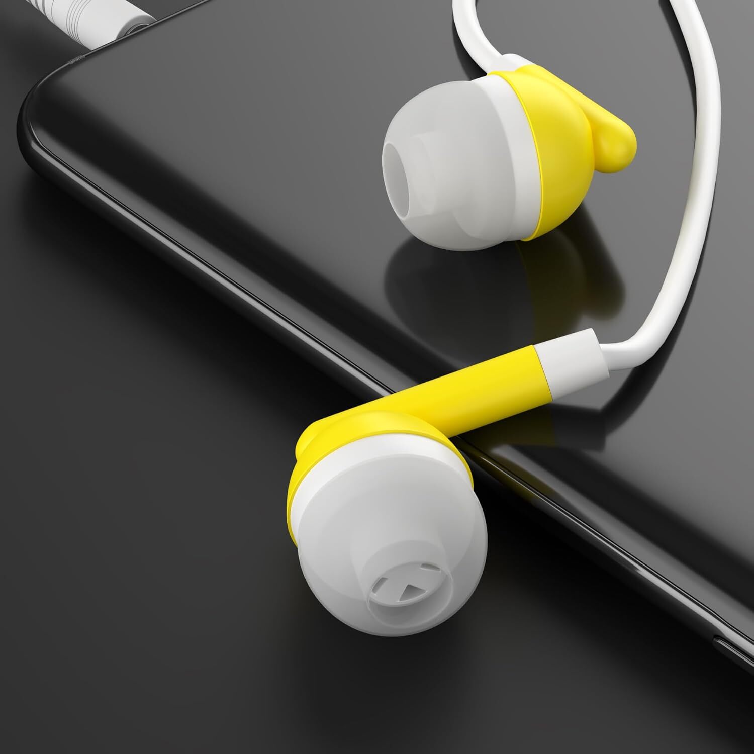 Wholesale Bulk Earbuds Earphone Headphones w/ Microphone for Kids, Teens, Adults