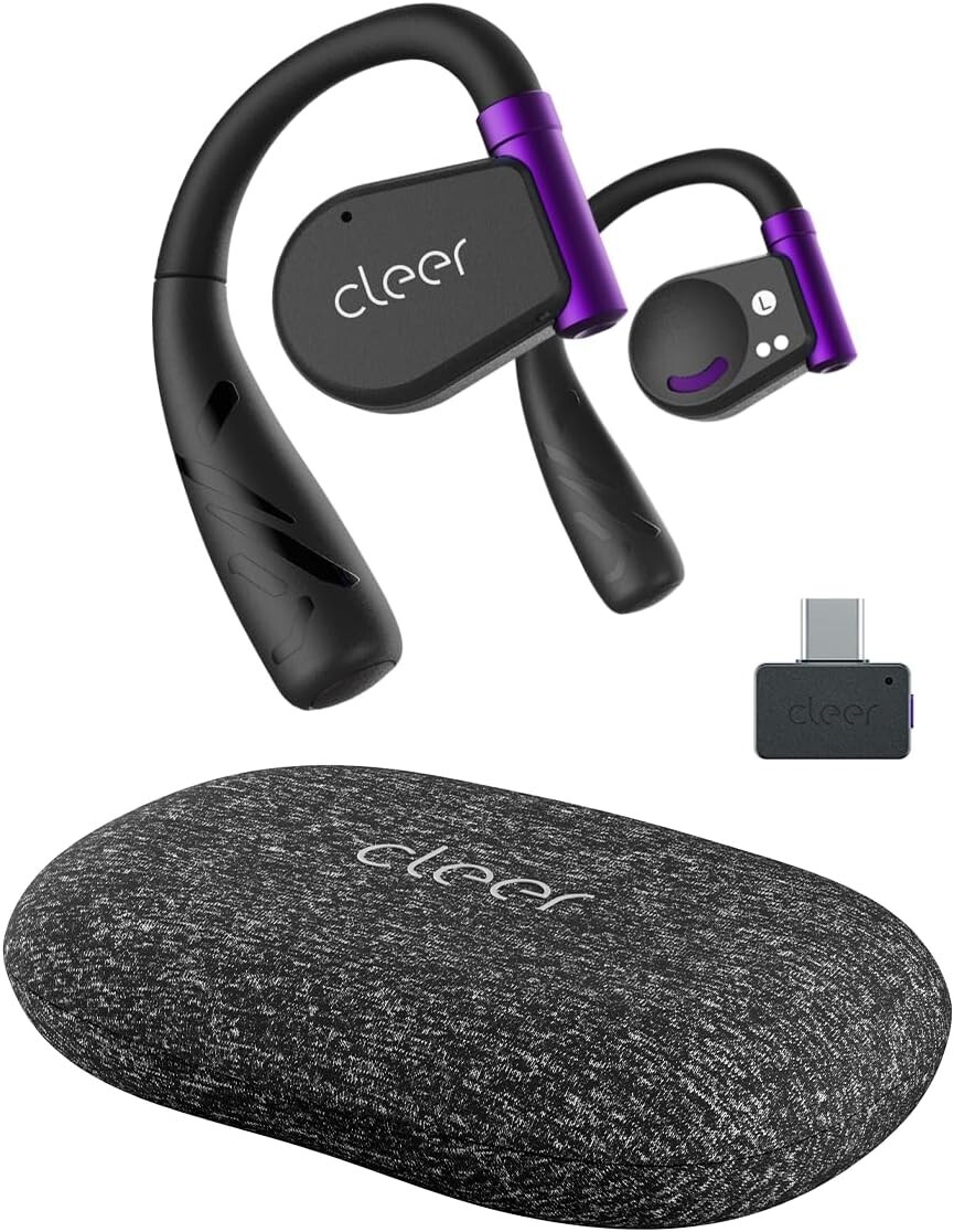 Cleer ARC II Gaming Earbuds – True Wireless Open Ear Headphones, Low Latency
