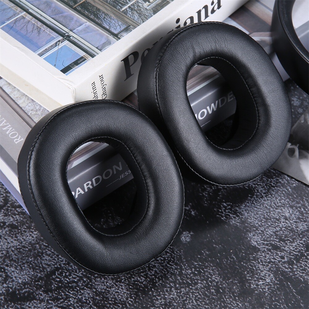 1 Pair Earpad Black for MDR-HW700 MDR-HW700DS Wireless Headphones 112x94x35mm