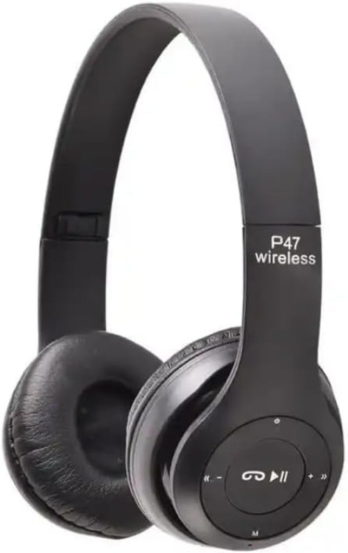 On-Ear Headphones Super Stereo Bass Wireless Bluetooth 65H Playtime