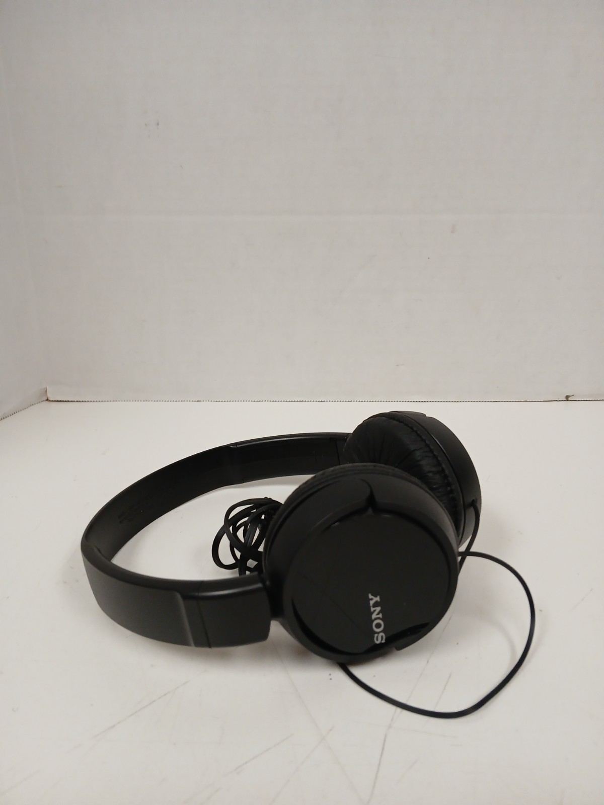 Sony MDR-ZX110AP On-Ear Wired Headphones, Black