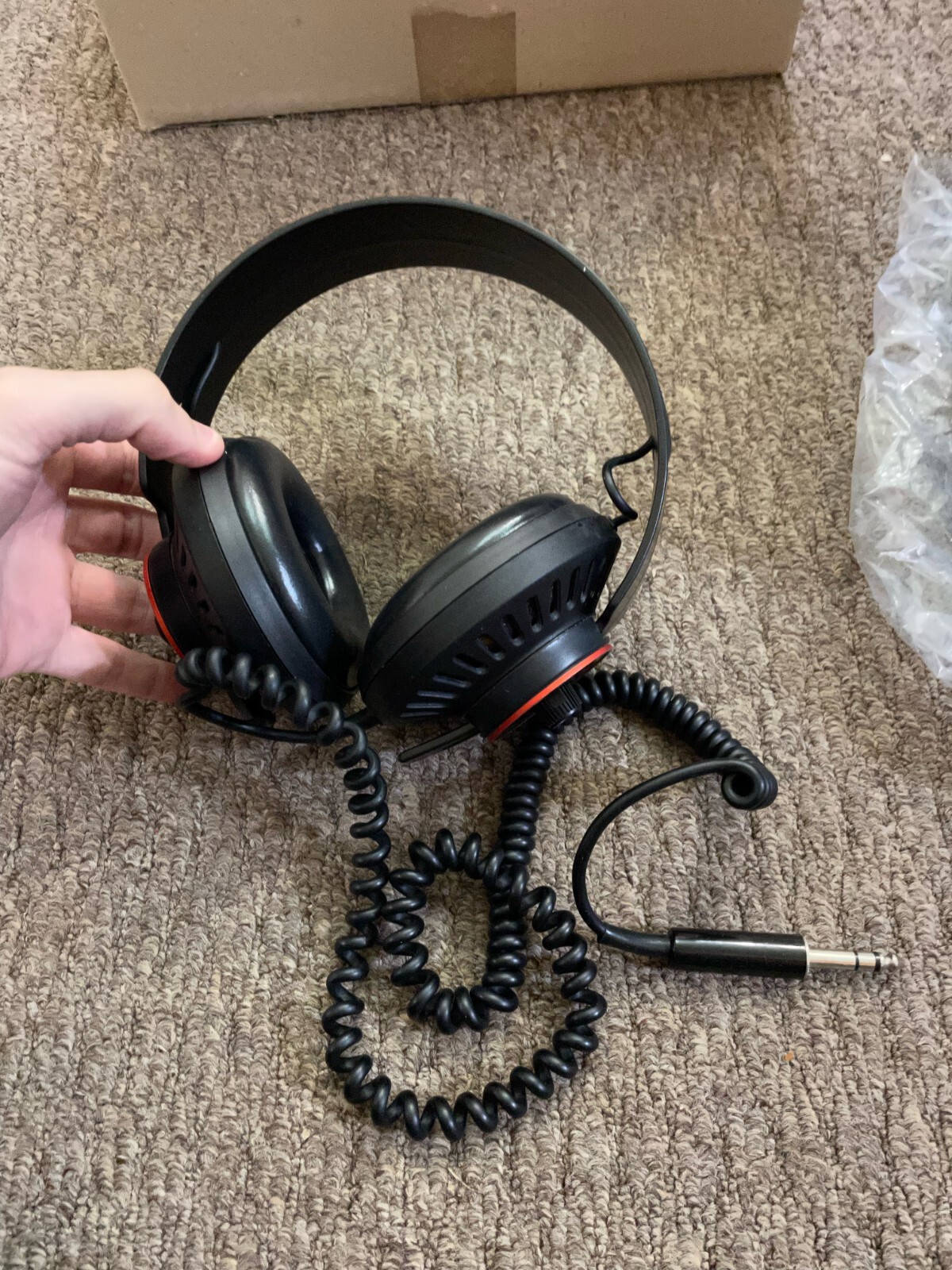 Vintage Arix HD-800VS Over Ear Headphones Made in Taiwan