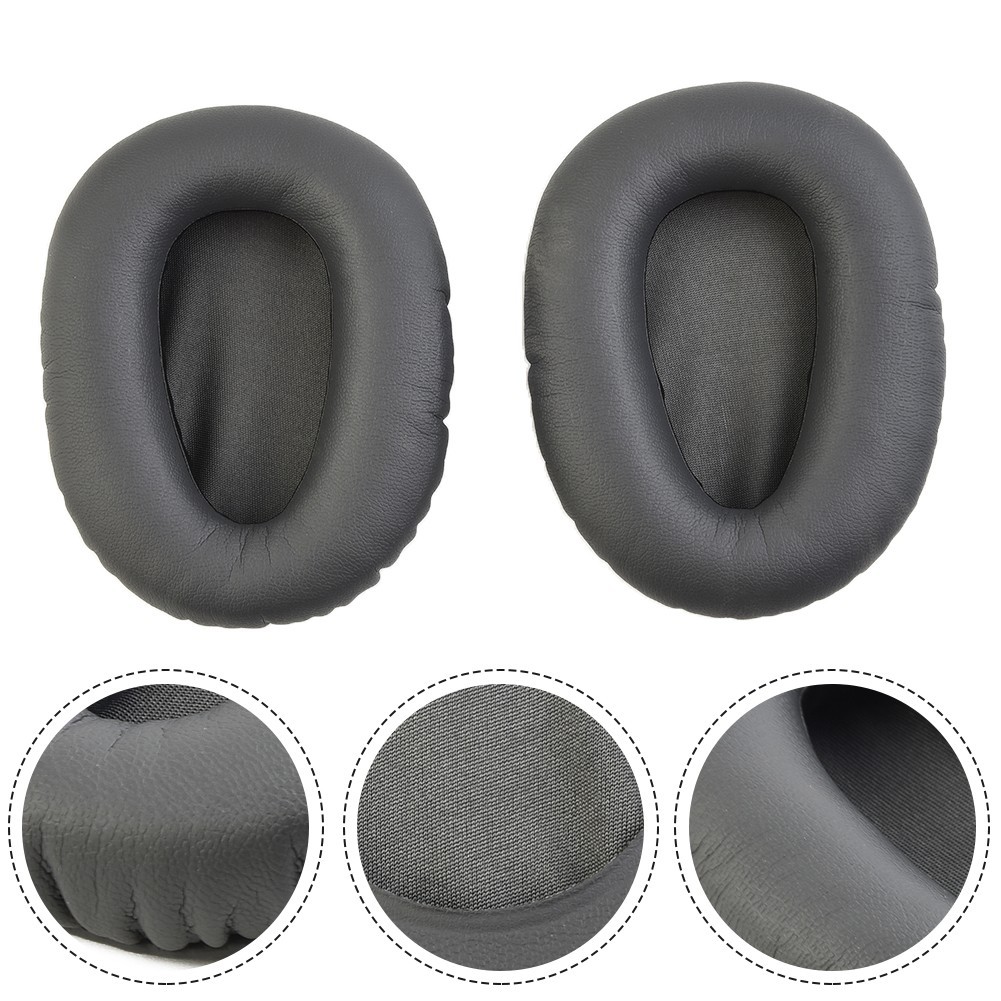 Protein Leather Ear Pads Cover Cushion For Sony MDR-ZX770BN/780DC Headphones Kit