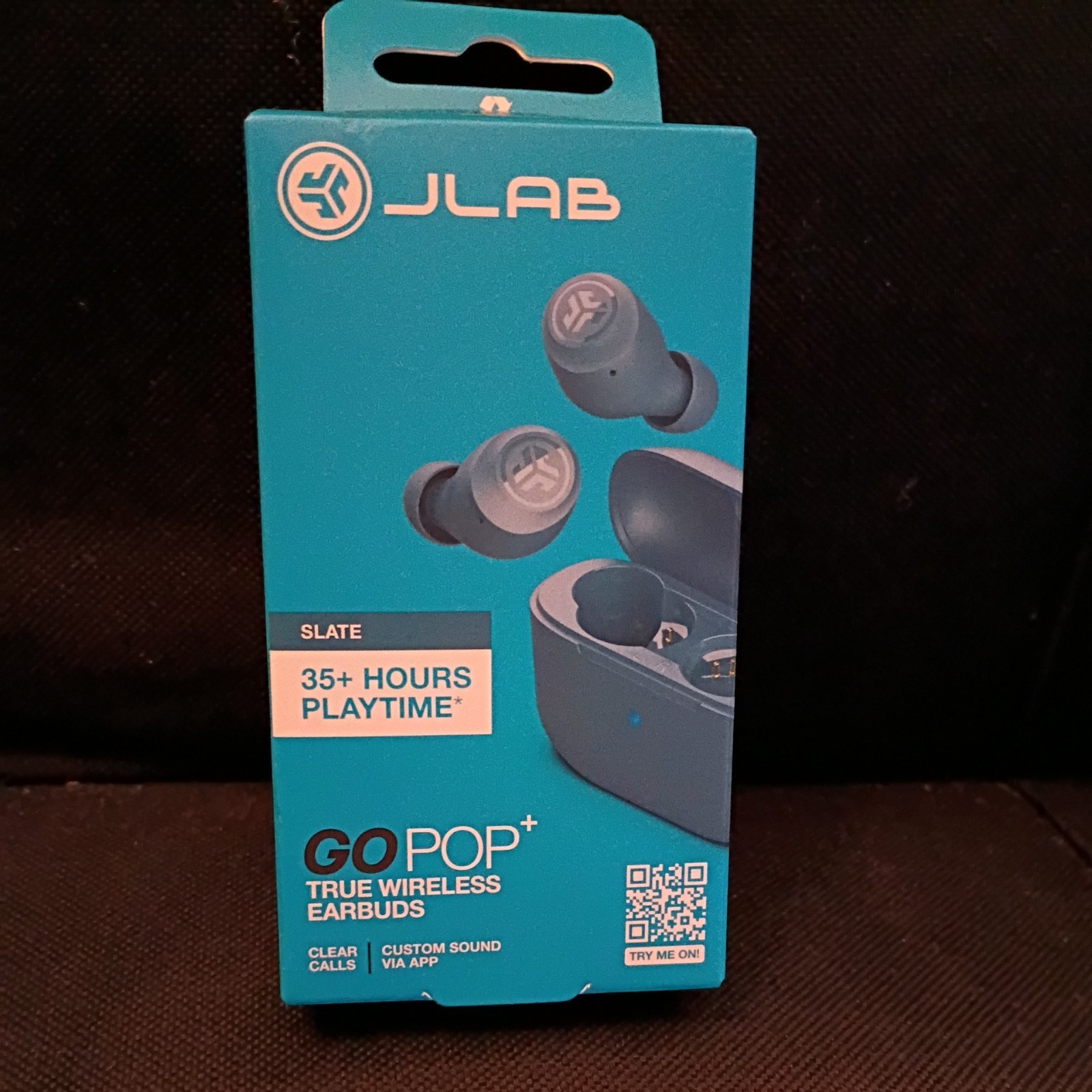 JLab EBGAIRPOPRSLT124 GO Air POP True Wireless In-Ear Headphones – Slate