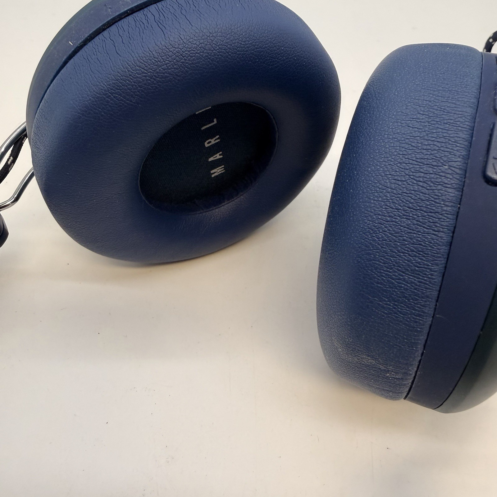 House of Marley Wired Over Ear Headphones Blue Wood CS-1120