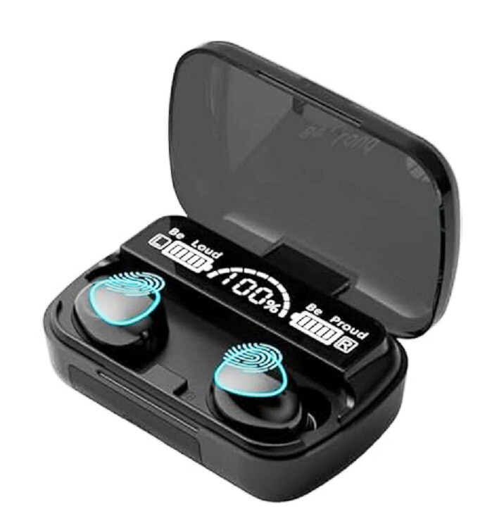 DAMIX Bluetooth 5.1 Wireless LED HiFi Stereo Earbuds