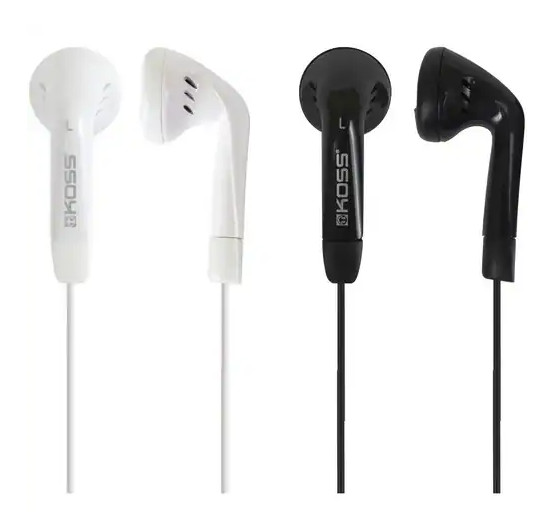 Koss KE7 Earbuds – Stereo – Mini-phone (3.5mm) – Wired – 16 Ohm