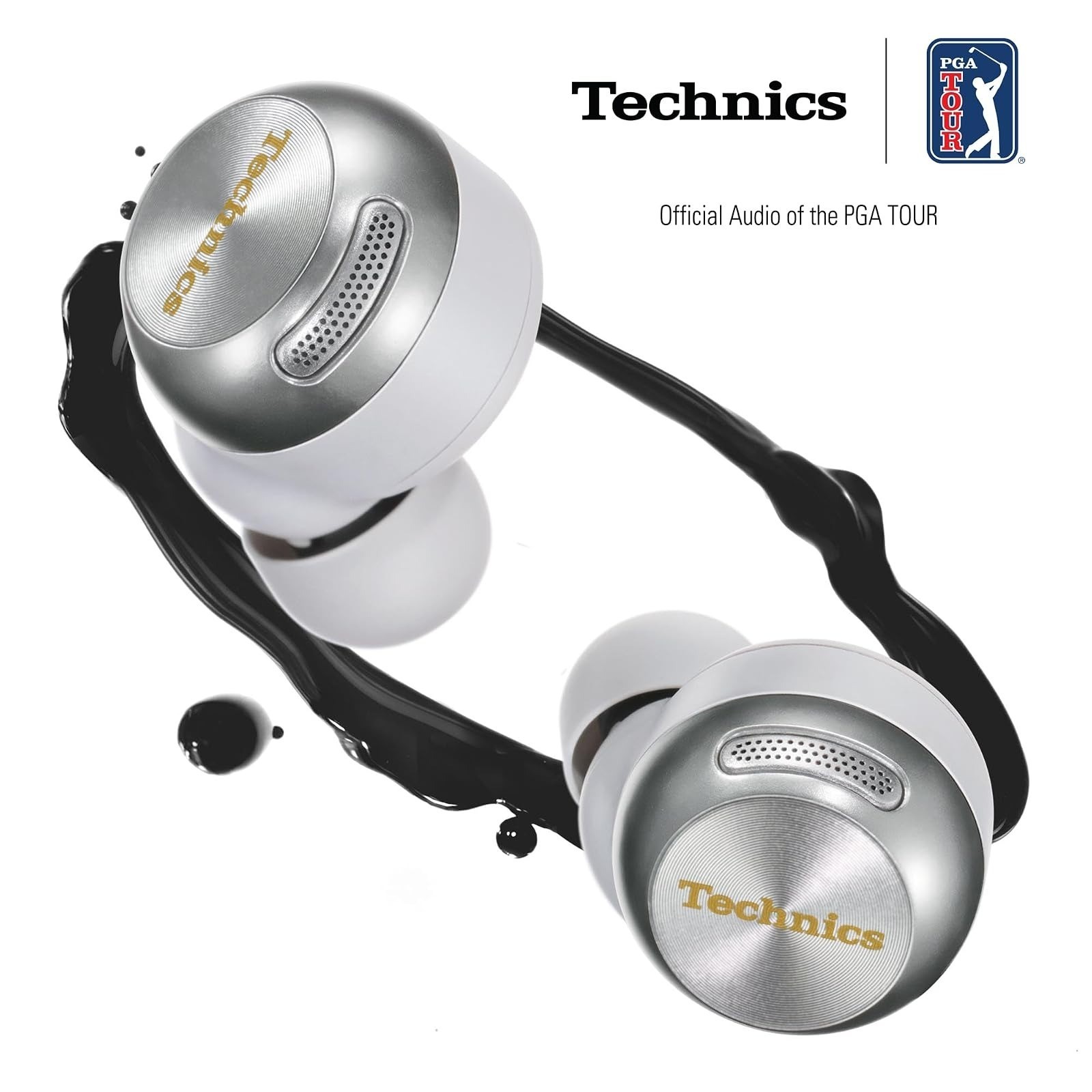 Technics EAH-AZ100-S Wireless Earbuds, Dolby Atmos, Adaptive Noise Cancelling