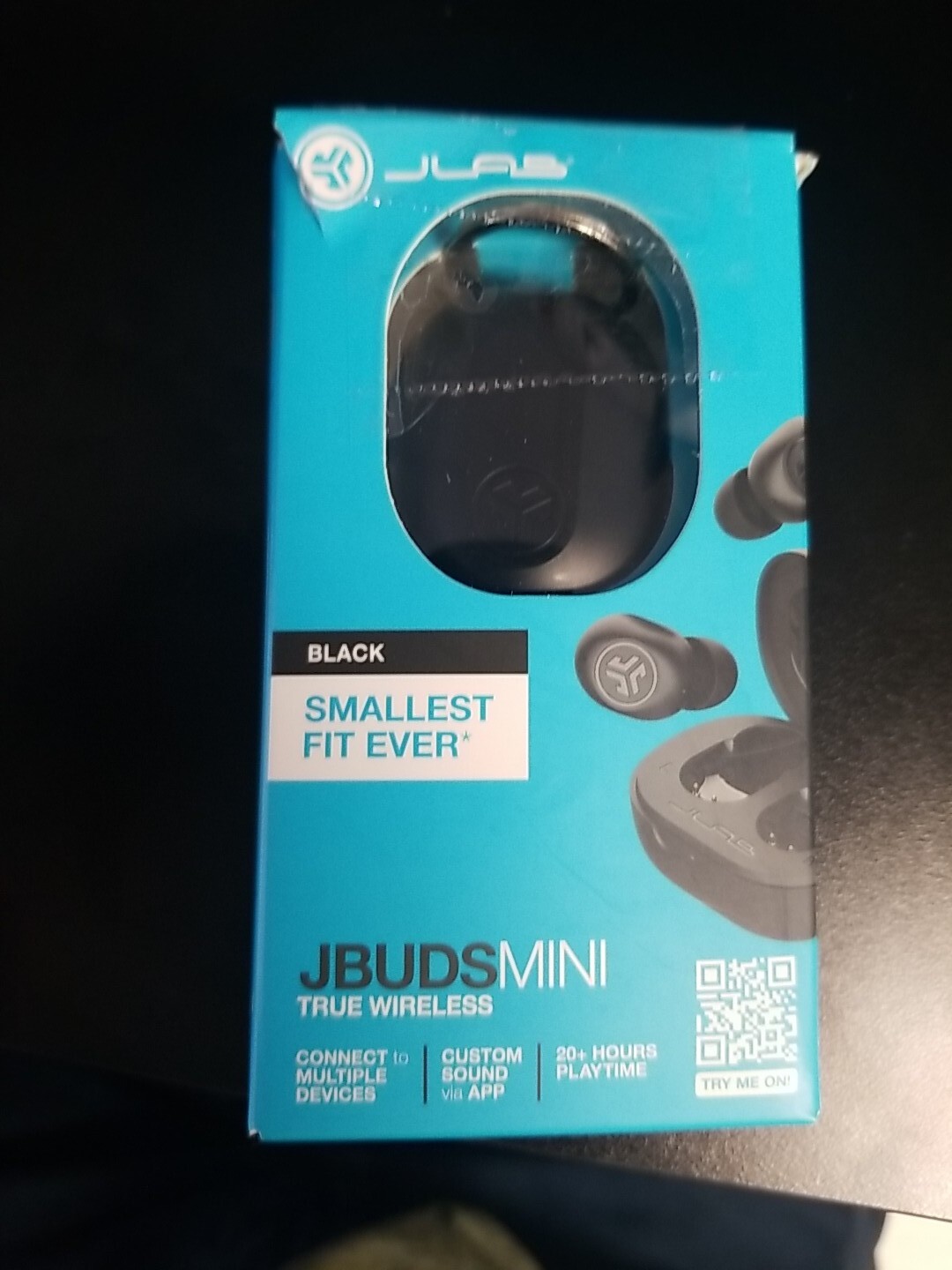 JLab JBuds Mini: True Wireless Bluetooth Earbuds Headphones – Black