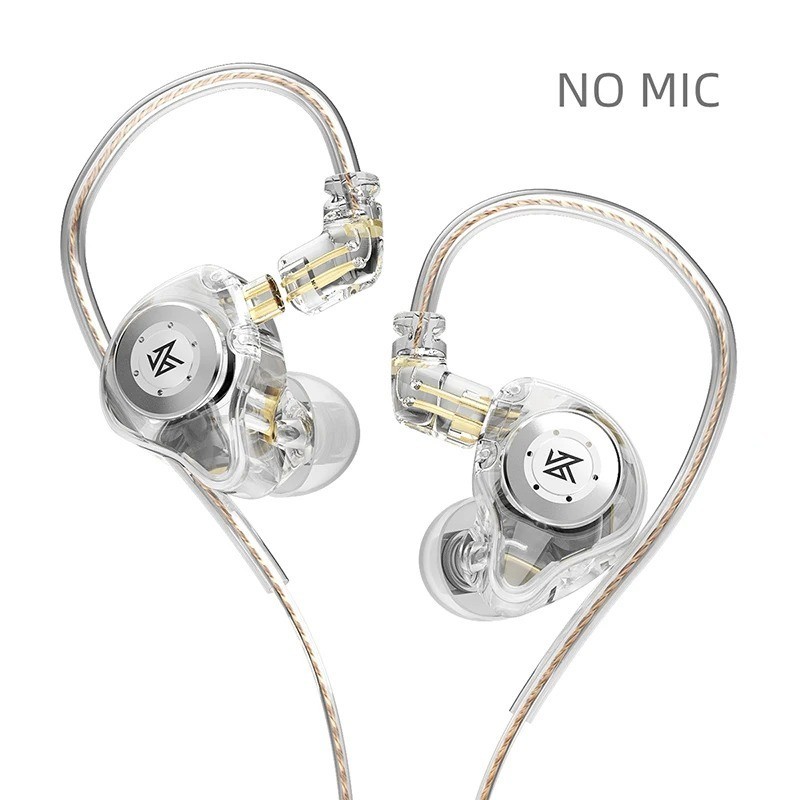 KZ EDX Pro HiFi Wired In-Ear Earphones Bass Stereo IEM 3.5mm w/ Mic Option