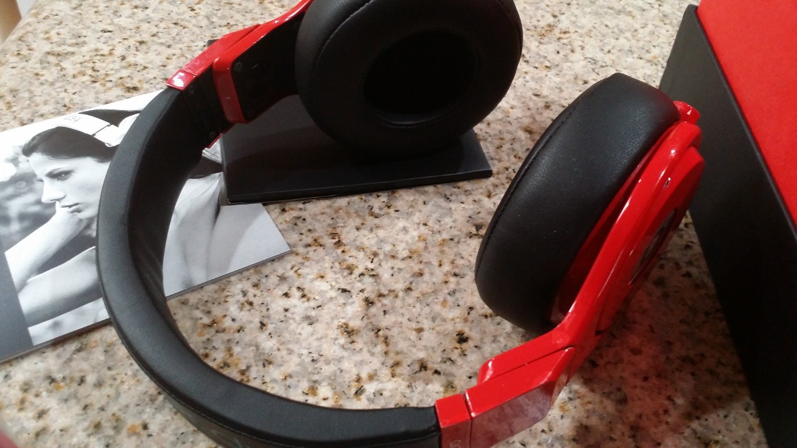 Beats by Dr. Dre Pro Beats Over the Ear Headphones Red edition